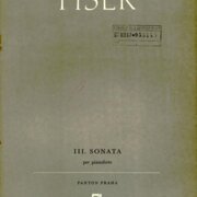 III. Sonata per pianoforte