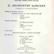 Česká filharmonie - II. Abonentní koncert