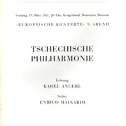 Tschechische philharmonie - Concerto