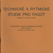 Technické a rytmické studie pro fagot