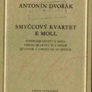 Smyčcová kvartet E Moll