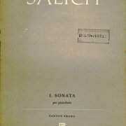 I. Sonata per pianoforte
