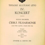 Česká filharmonie - IV. Koncert