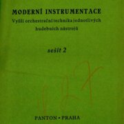 Moderní instrumentace sešit 2