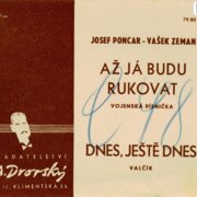 Až já budu rukovat, Dnes, ještě dnes