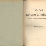 Sbírka zákonů a nařízení státu československého