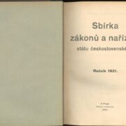 Sbírka zákonů a nařízení státu československého