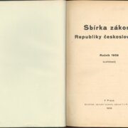 Sbírka zákonů republiky Československé