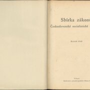Sbírka zákonů Československé socialistické republiky