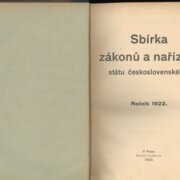 Sbírka zákonů a nařízení státu československého