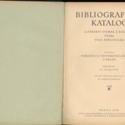 Bibliografický katalog