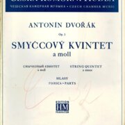 Česká komorní hudba - Smyčcový kvintet a moll - Antonín Dvořák