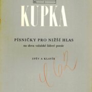 Písničky pro nižší hlas