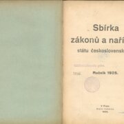 Sbírka zákonů a nařízení státu československého