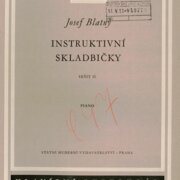 Instruktivní skladbičky - sešit II.