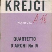 Quartetto d'archi no IV