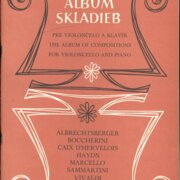 Album skladeb pre violončelo a klavír