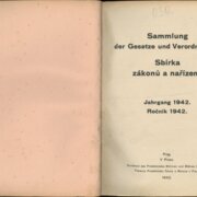 Sbírka zákonů a nařízení