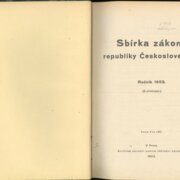 Sbírka zákonů republiky Československé