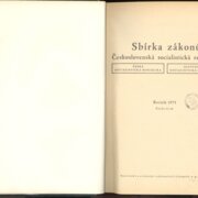 Sbírka zákonů Československá socialistická republika