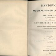 Handbuch der musikalischen Literatur