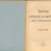 Sbírka zákonů a nařízení státu československého