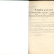 Sbírka zákonů Československá socialistická republika