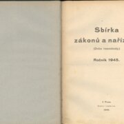 Sbírka zákonů a nařízení