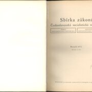 Sbírka zákonů Československá socialistická republika