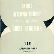 Revue internationale du droit d'auteur
