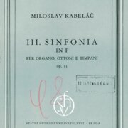 III. Sinfonia