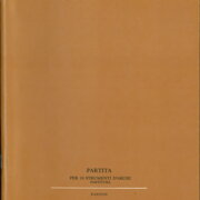 Partita per 16 strumenti d´archi