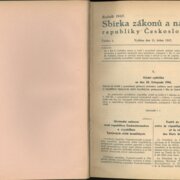 Sbírka zákonů a nařízení republiky Československé