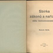 Sbírka zákonů a nařízení státu československého