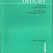 Tři miniatury pro klarinet a klavír