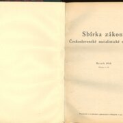 Sbírka zákonů Československé socialistické republiky