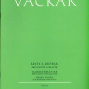 Listy z deníku pro fagot a klavír