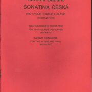 Sonatina česká pro dvoje housle a klavír