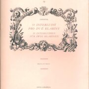 11 Interludií pro dvě klariny