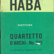 Quartetto d'archi no XVI