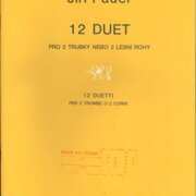 12 duet pro 2 trubky nebo 2 lesní rohy