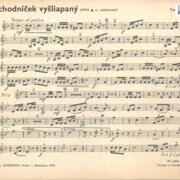 Chodníček vyšliapaný