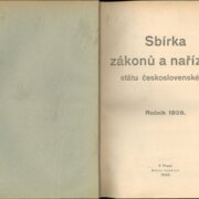 Sbírka zákonů a nařízení státu československého