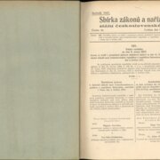Sbírka zákonů a nařízení státu československého