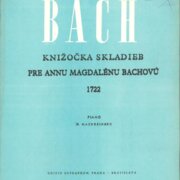 Knižočka skladieb pre Annu Magdalénu Bachovů