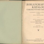 Bibliografický katalog Československé republiky