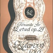 Kytarová sóla 42 - 12 etud op. 29