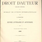 Le Droit d'Auteur
