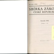 Sbírka zákonů České republiky I.
