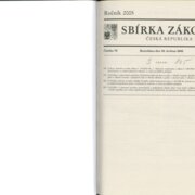 Sbírka zákonů Česká republika